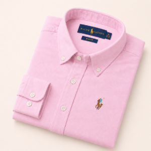RL Solid Shirt - Pink Color - S